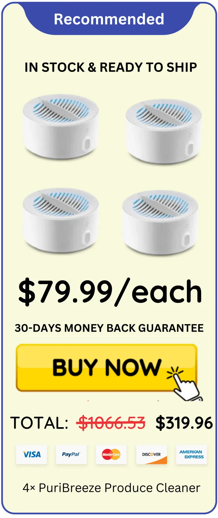 PuriBreeze Produce Cleaner offer